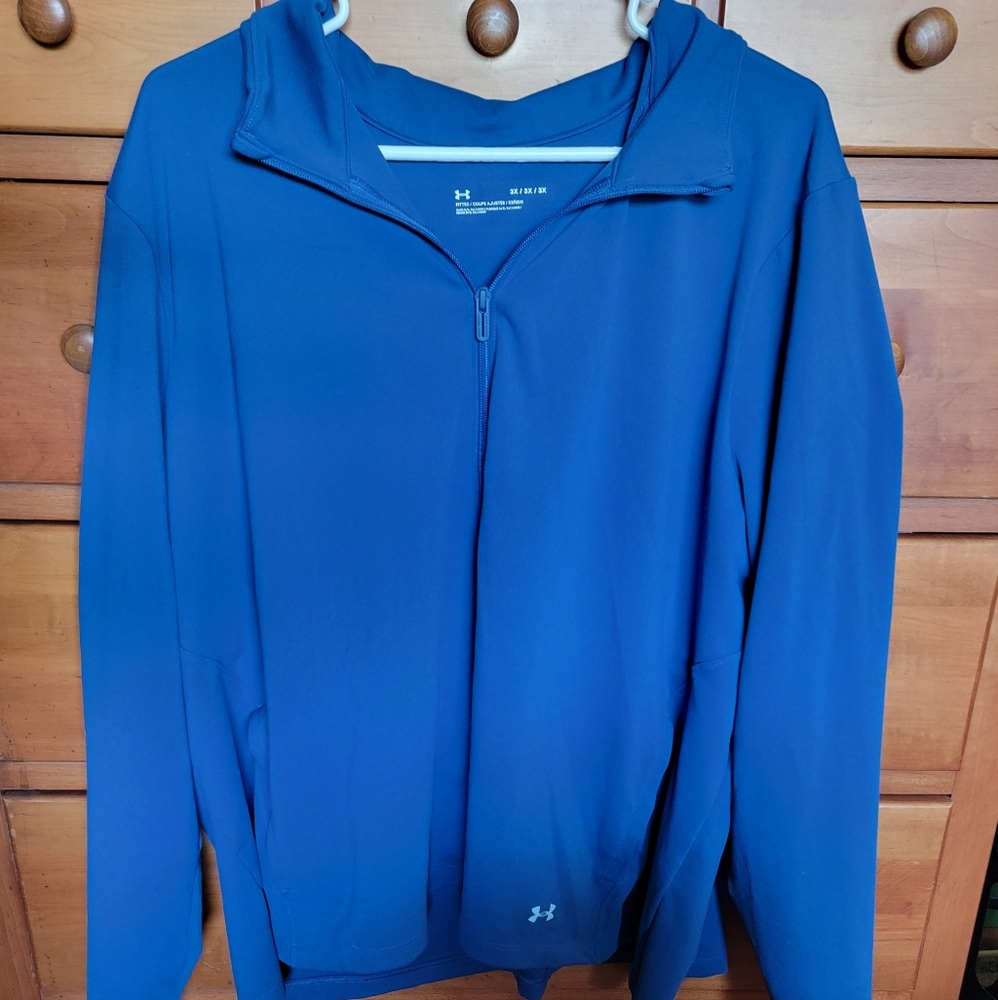 Under Armour Blue Quarter-Zip Pullover